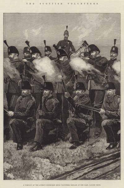 Los Voluntarios Escoceses de Richard Caton Woodville junior